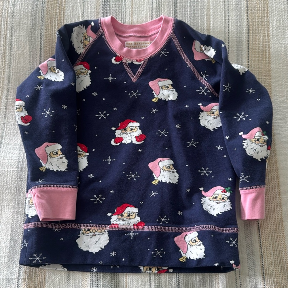 The Beaufort bonnet Company Santa pull over